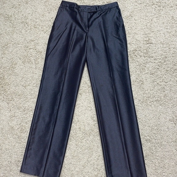 Peace of Cloth 2pc Gray Power Suit in Metallic Graphite Gray Size 6 - Picture 4 of 8